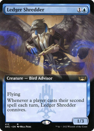 Ledger Shredder (412) [Streets of New Capenna] [Extended Art]