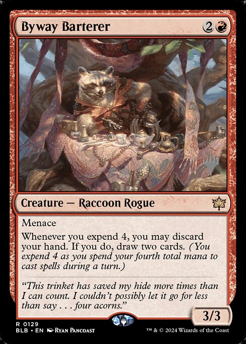 Byway Barterer (129p) [Bloomburrow Promos]