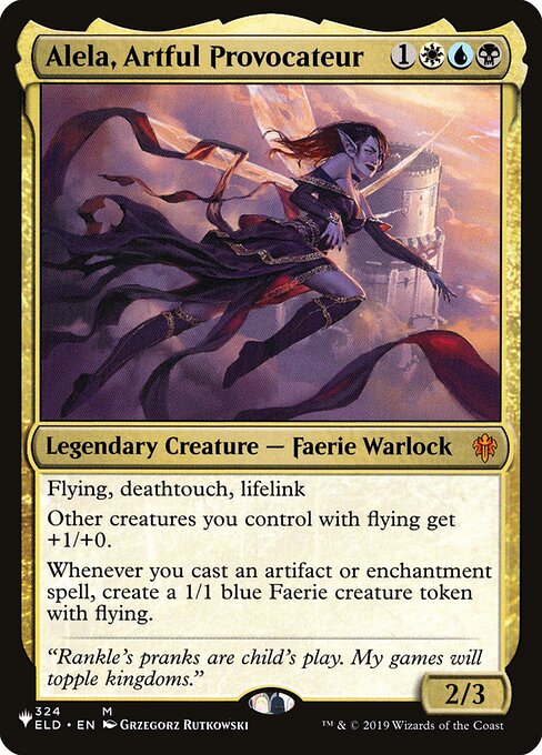 Alela, Artful Provocateur (ELD-324) [The List]