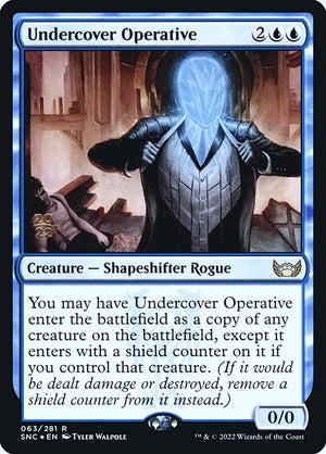 Undercover Operative (63s) [Streets of New Capenna Promos]
