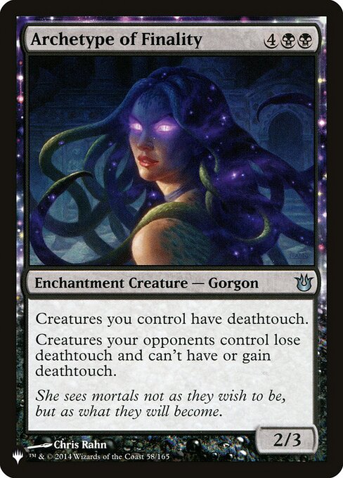 Archetype of Finality (BNG-58) [The List]