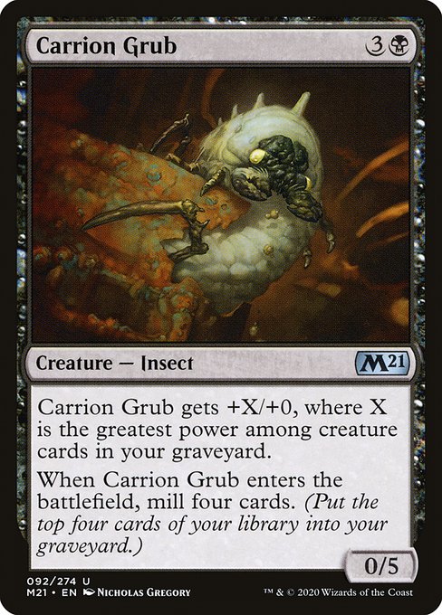 Carrion Grub (92) [Core Set 2021]