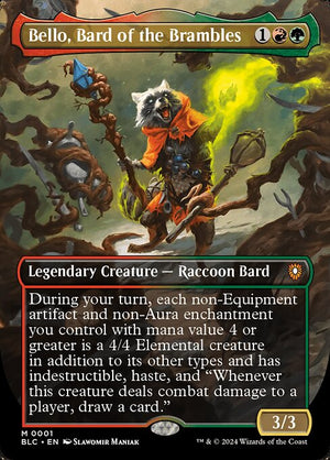Bello, Bard of the Brambles (1) [Bloomburrow Commander]