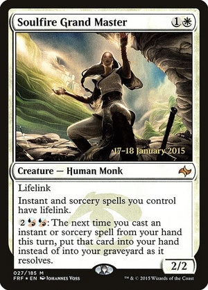 Soulfire Grand Master (27s) [Fate Reforged Promos]