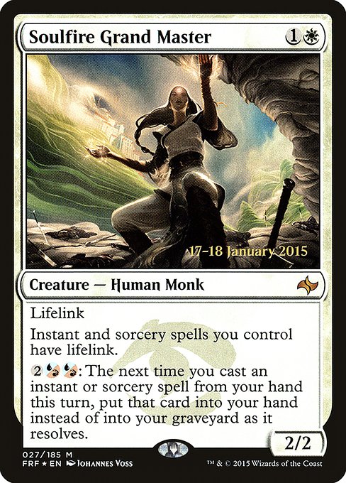 Soulfire Grand Master (27s) [Fate Reforged Promos]