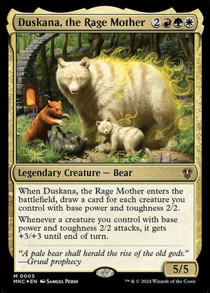 Duskana, the Rage Mother (5) [Murders at Karlov Manor Commander]