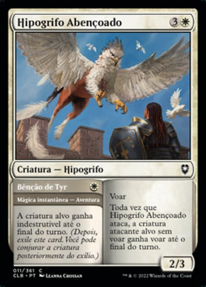 Blessed Hippogriff // Tyr's Blessing (11) [Commander Legends: Battle for Baldur's Gate]