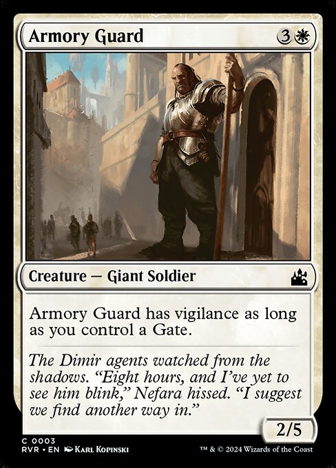 Armory Guard (3) [Ravnica Remastered]