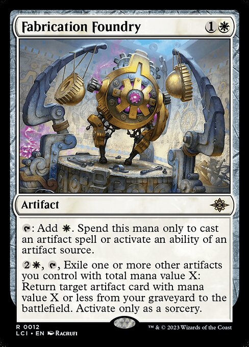 Fabrication Foundry (12) [The Lost Caverns of Ixalan]