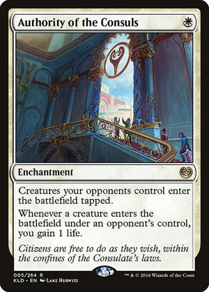 Authority of the Consuls (5) [Kaladesh]