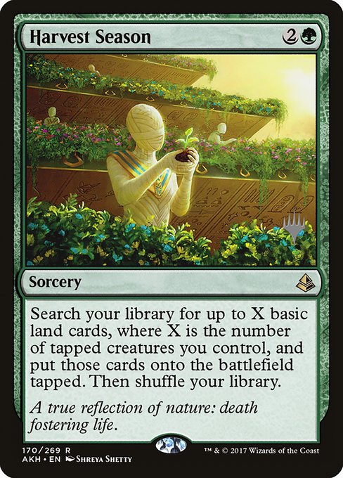 Harvest Season (170p) [Amonkhet Promos]