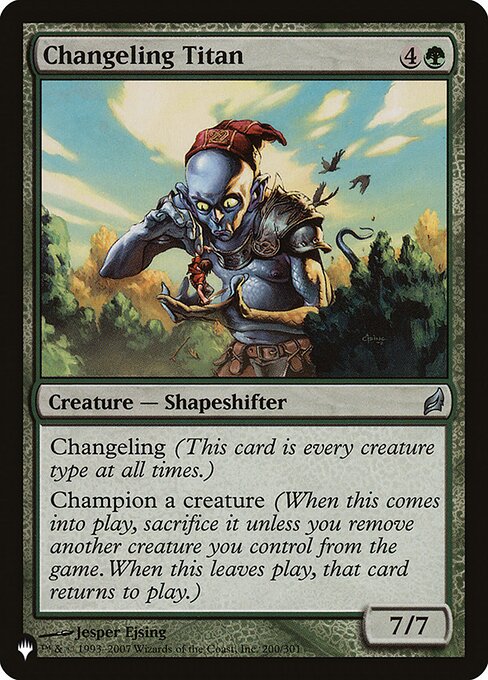 Changeling Titan (LRW-200) [The List]