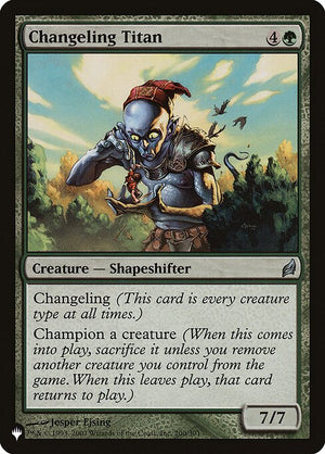 Changeling Titan (LRW-200) [The List]
