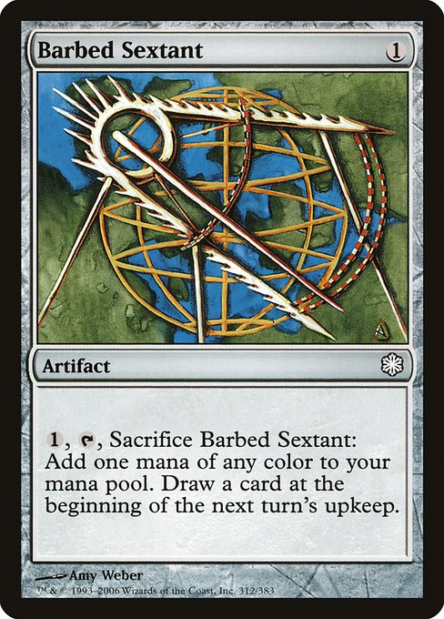 Barbed Sextant (312) [Coldsnap Theme Decks]