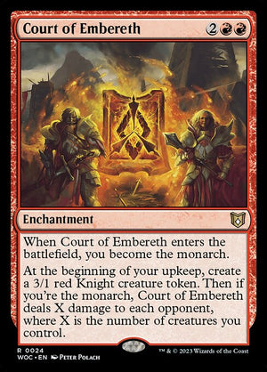 Court of Embereth (24) [Wilds of Eldraine Commander]
