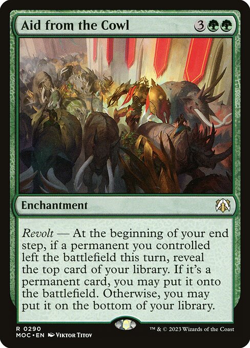 Aid from the Cowl (290) [March of the Machine Commander]