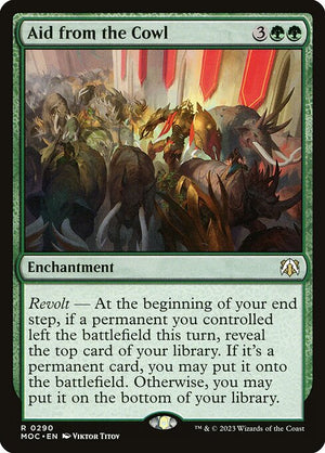 Aid from the Cowl (290) [March of the Machine Commander]