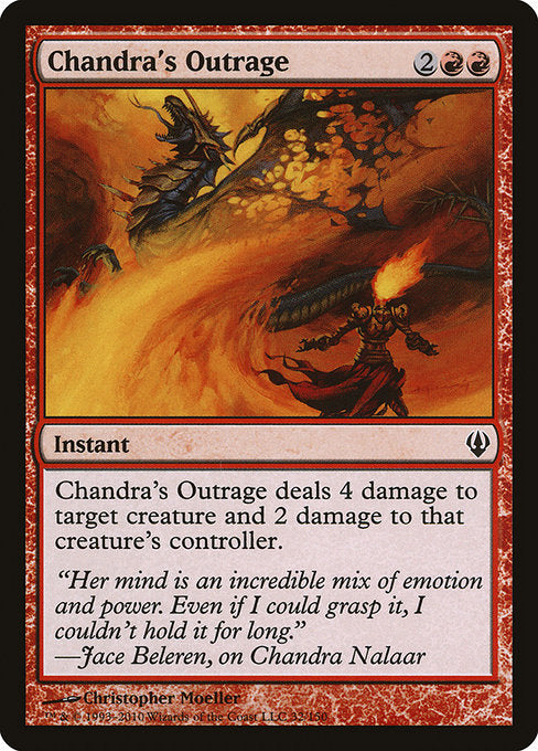 Chandra's Outrage (32) [Archenemy]