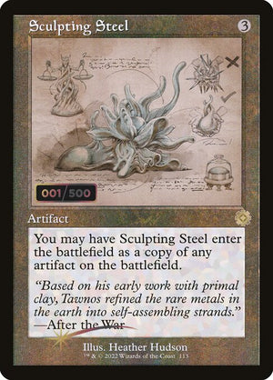 Sculpting Steel (113z) [The Brothers' War Retro Artifacts]