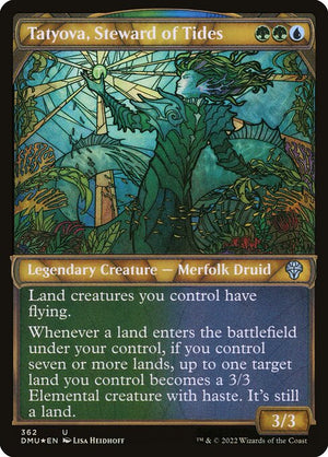 Tatyova, Steward of Tides (362) [Dominaria United] [Showcase]
