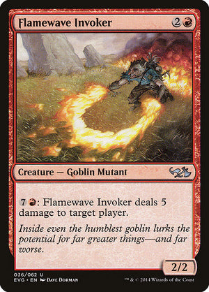 Flamewave Invoker (36) [Duel Decks Anthology: Elves vs. Goblins]