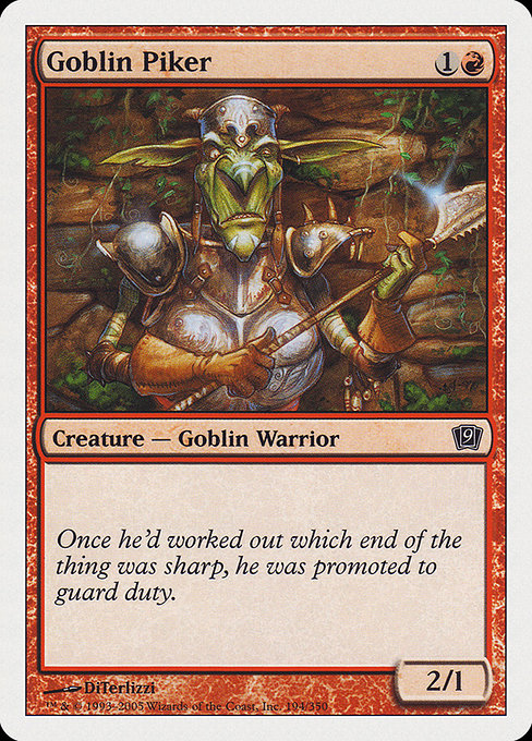 Goblin Piker (194) [Ninth Edition]