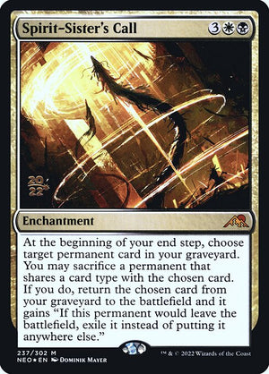 Spirit-Sister's Call (237s) [Kamigawa: Neon Dynasty Promos]