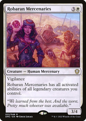 Robaran Mercenaries (22) [Dominaria United Commander]