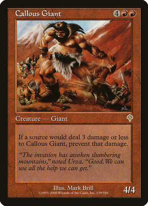 Callous Giant (139) [Invasion]