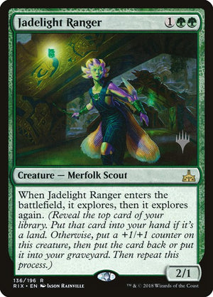 Jadelight Ranger (136p) [Rivals of Ixalan Promos]