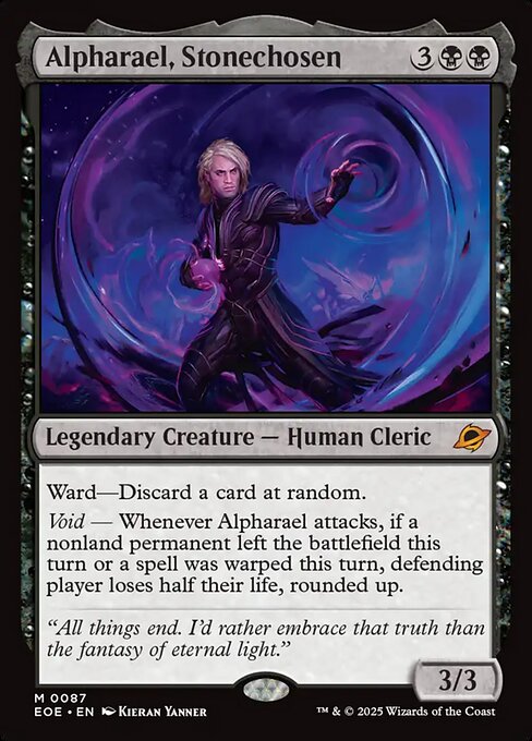 Alpharael, Stonechosen (87) [Edge of Eternities]