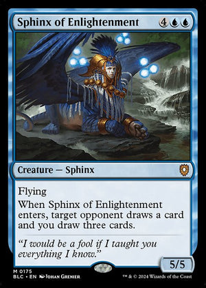 Sphinx of Enlightenment (175) [Bloomburrow Commander]