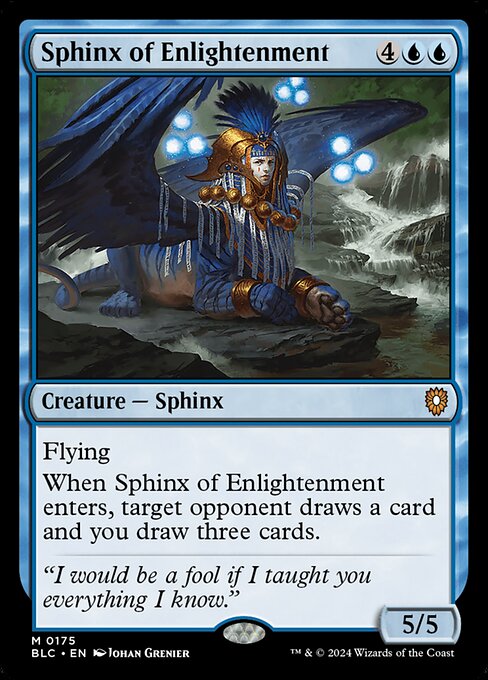 Sphinx of Enlightenment (175) [Bloomburrow Commander]