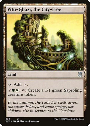 Vitu-Ghazi, the City-Tree (272) [Forgotten Realms Commander]