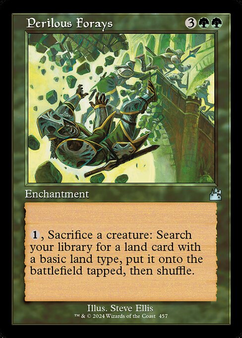 Perilous Forays (457) [Ravnica Remastered]