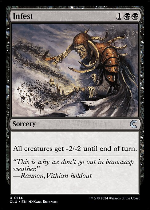 Infest (114) [Ravnica: Clue Edition]
