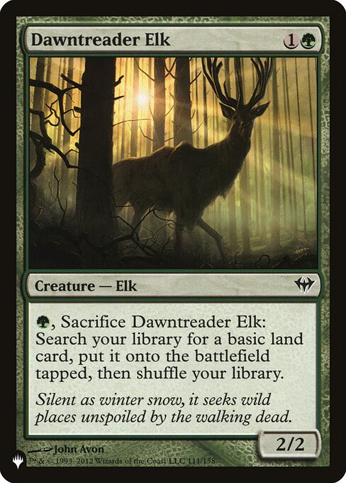 Dawntreader Elk (DKA-111) [The List]