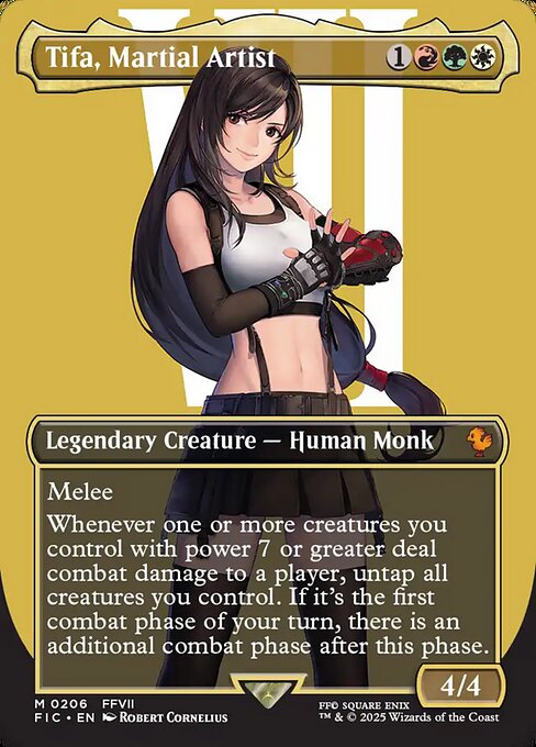 Tifa, Martial Artist (206) [Final Fantasy Commander]