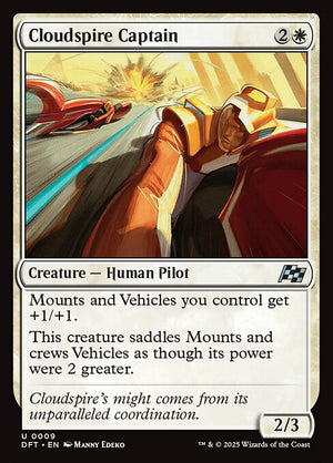 Cloudspire Captain (9) [Aetherdrift]