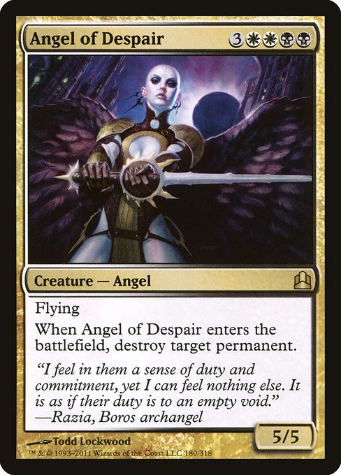 Angel of Despair (180) [Commander 2011]