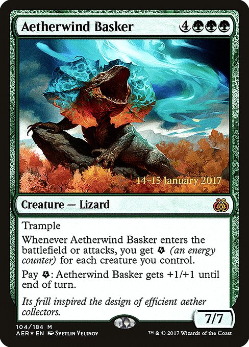Aetherwind Basker (104s) [Aether Revolt Promos]