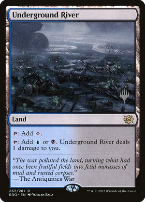 Underground River (267p) [The Brothers' War Promos]