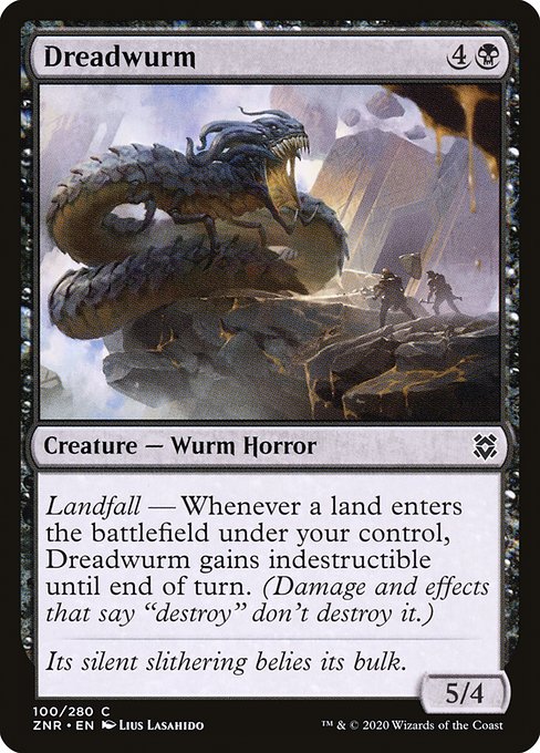 Dreadwurm (100) [Zendikar Rising]