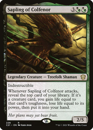 Sapling of Colfenor (228) [Commander 2021]