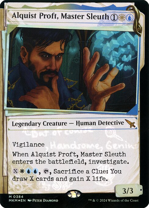Alquist Proft, Master Sleuth (384) [Murders at Karlov Manor] [Showcase]