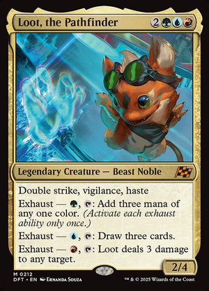 Loot, the Pathfinder (212) [Aetherdrift]
