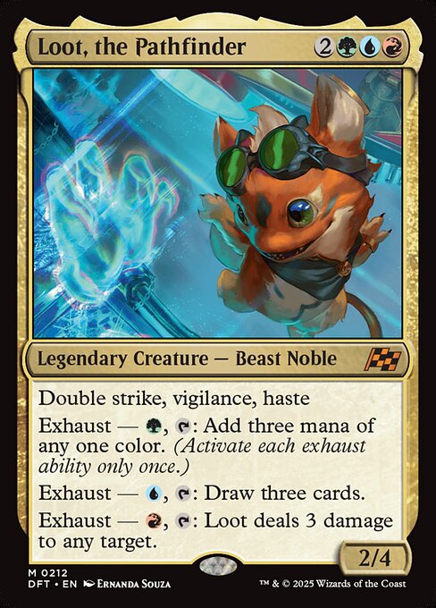 Loot, the Pathfinder (212) [Aetherdrift]