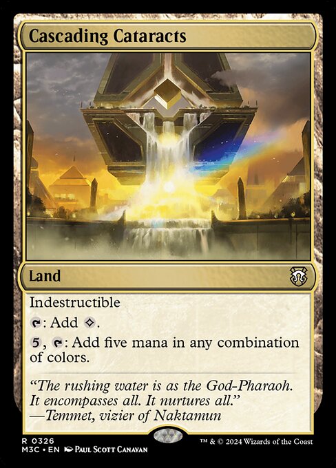 Cascading Cataracts (326) [Modern Horizons 3 Commander]