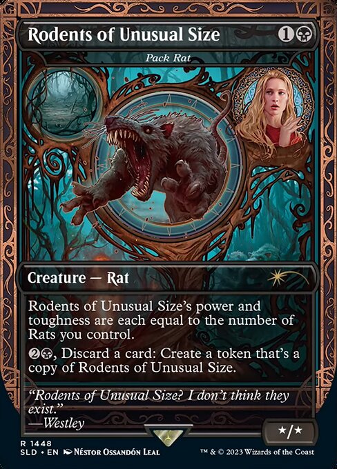 Pack Rat (1448) [Secret Lair Drop] [Borderless]