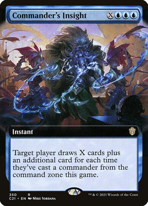 Commander's Insight (350) [Commander 2021] [Extended Art]